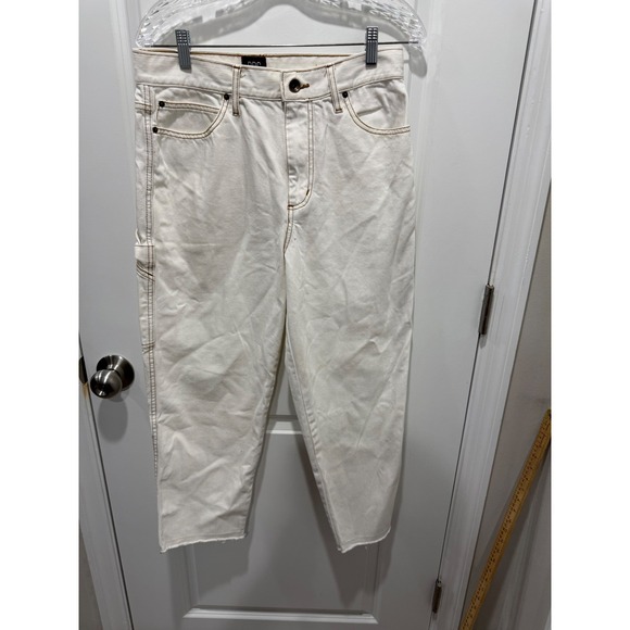 BDG Urban Outfitters Other - BDG Mens Straight Cropped Carpenter Pants Off White 30-32